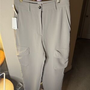 Aritzia Women Project Cargo Taupe Cargo Pants brand new